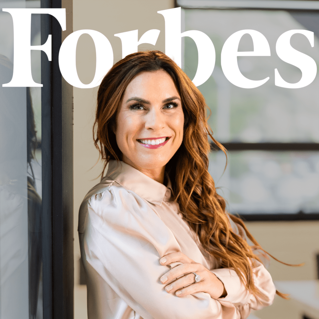 Erin King, featured in Forbes article discussing the launch of PMS.com and her innovative approach to delivering period prep items. The article highlights her journey as the CEO behind this initiative and her commitment to supporting women's health and empowerment.
